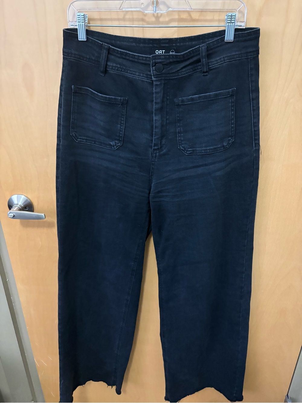 Oat New York Wide-Leg Black  Pants